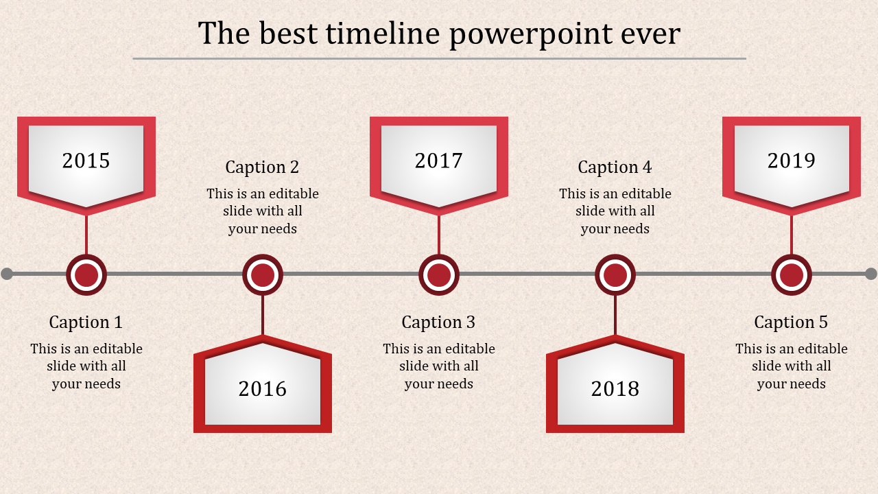 PowerPoint With Timeline Template and Google Slides Themes